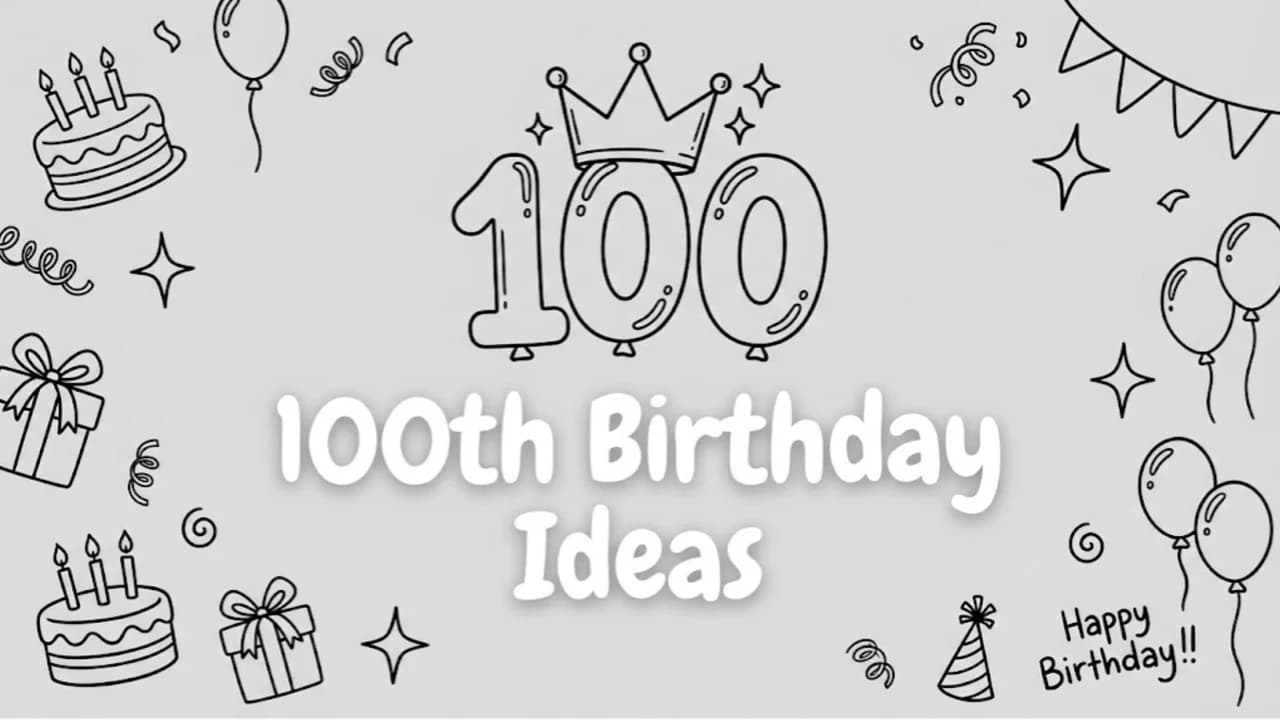100th Birthday Ideas: 30 Ways to Celebrate a Centenarian (2026)