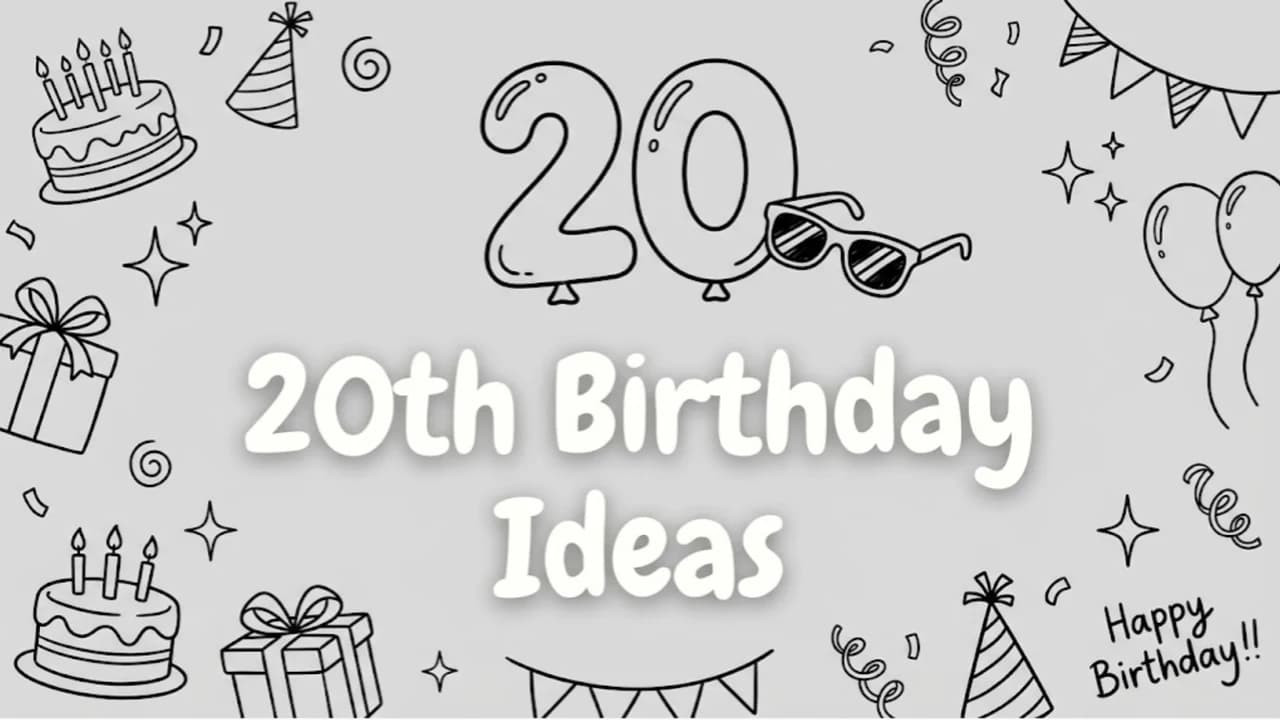 20th Birthday Ideas: 40 Ways to Say Goodbye to Your Teens (2026)