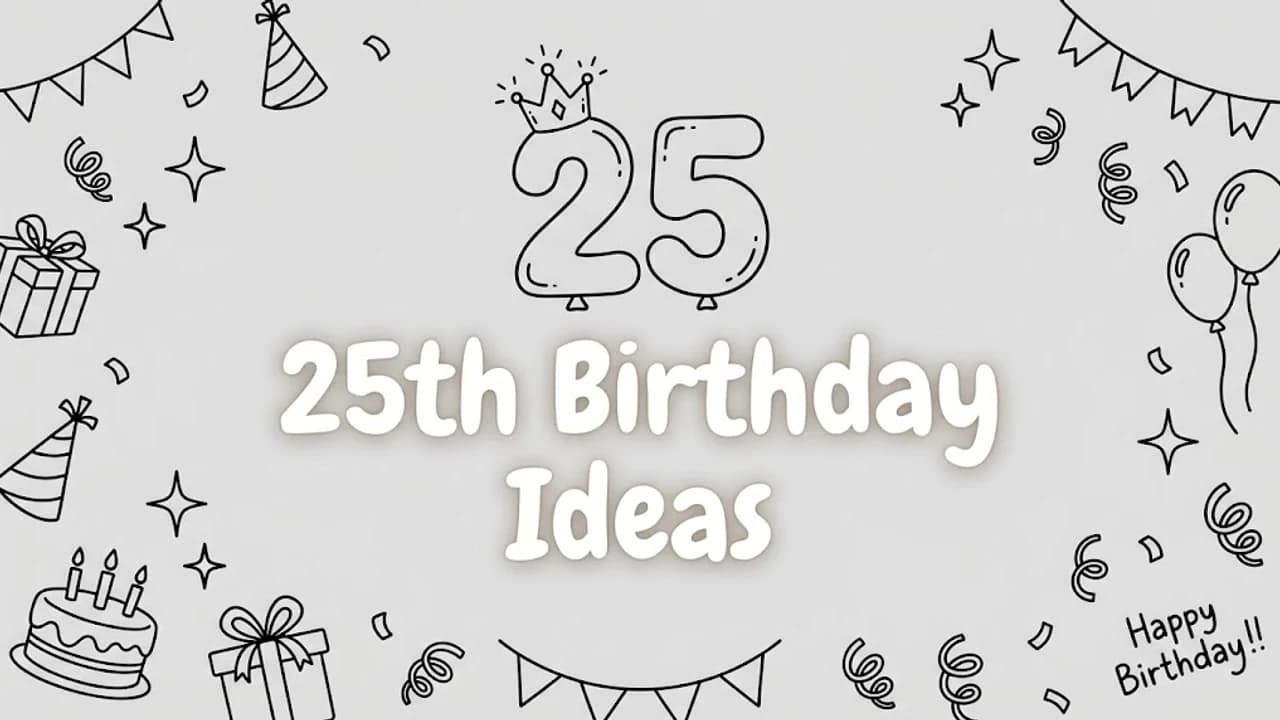 25th Birthday Ideas: 40 Ways to Celebrate Your Quarter-Century (2026)