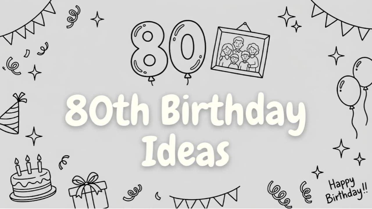 80th Birthday Ideas: 36 Ways to Celebrate on Any Budget (2026)