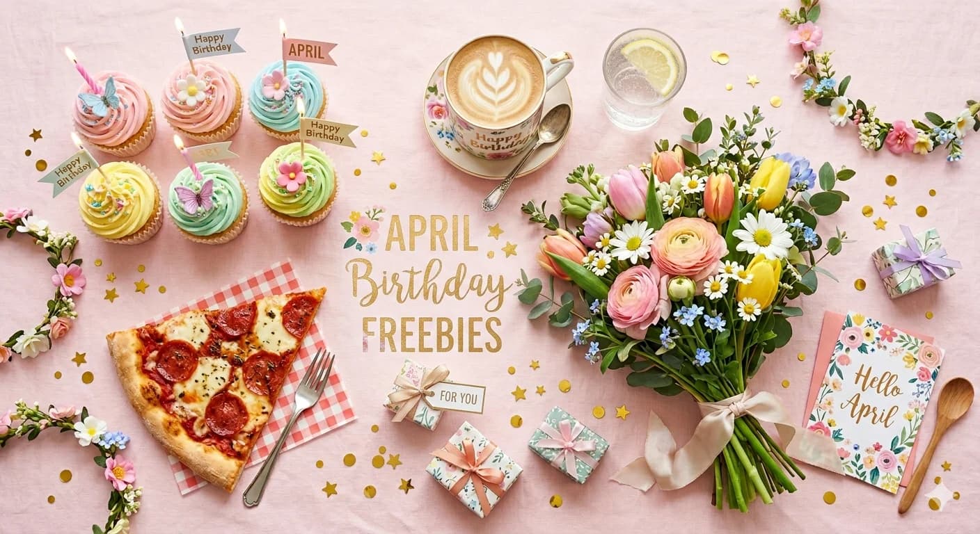 Best Birthday Freebies for April 2026 (Ranked by Value)