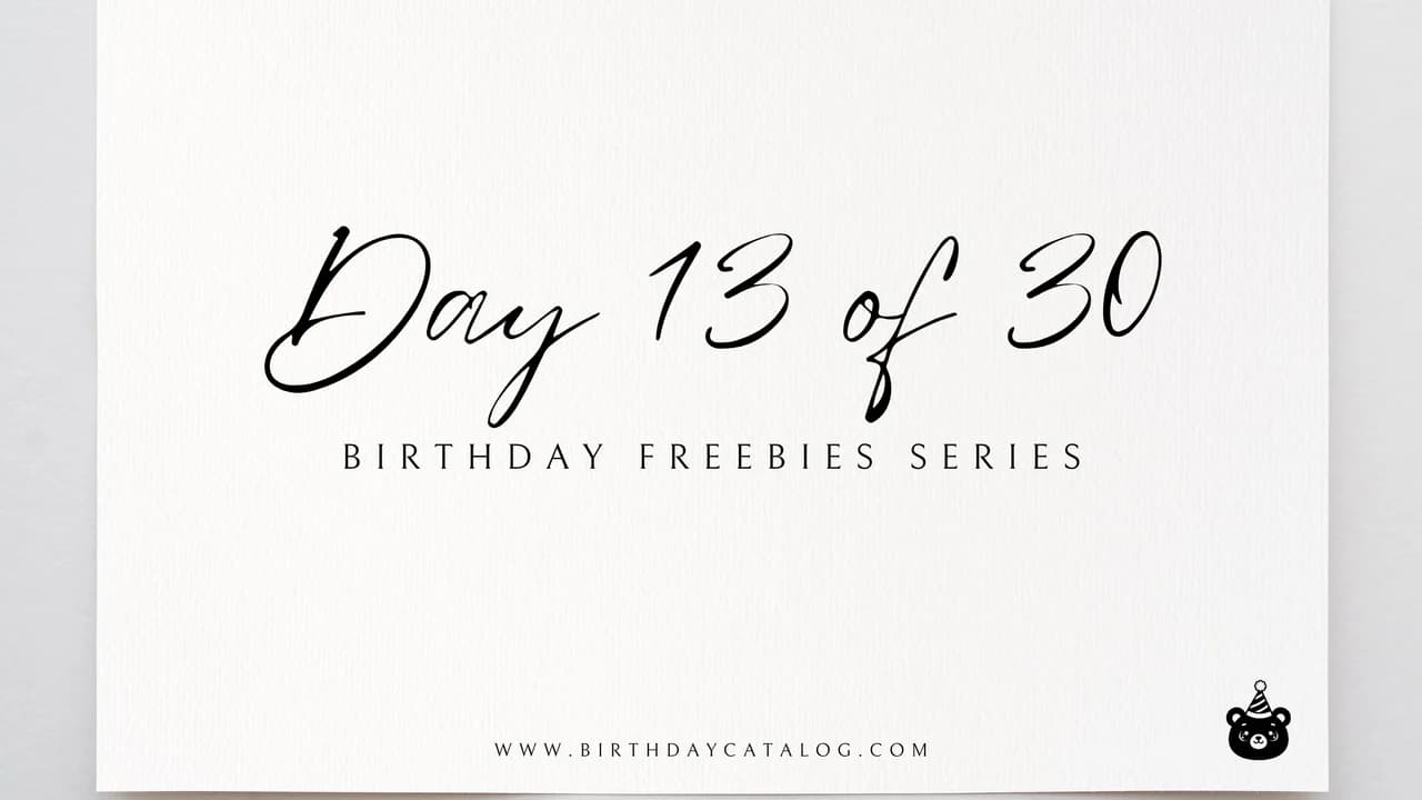 Day 13 Birthday Freebies (2026): Charlotte Tilbury, REI & Kendra Scott