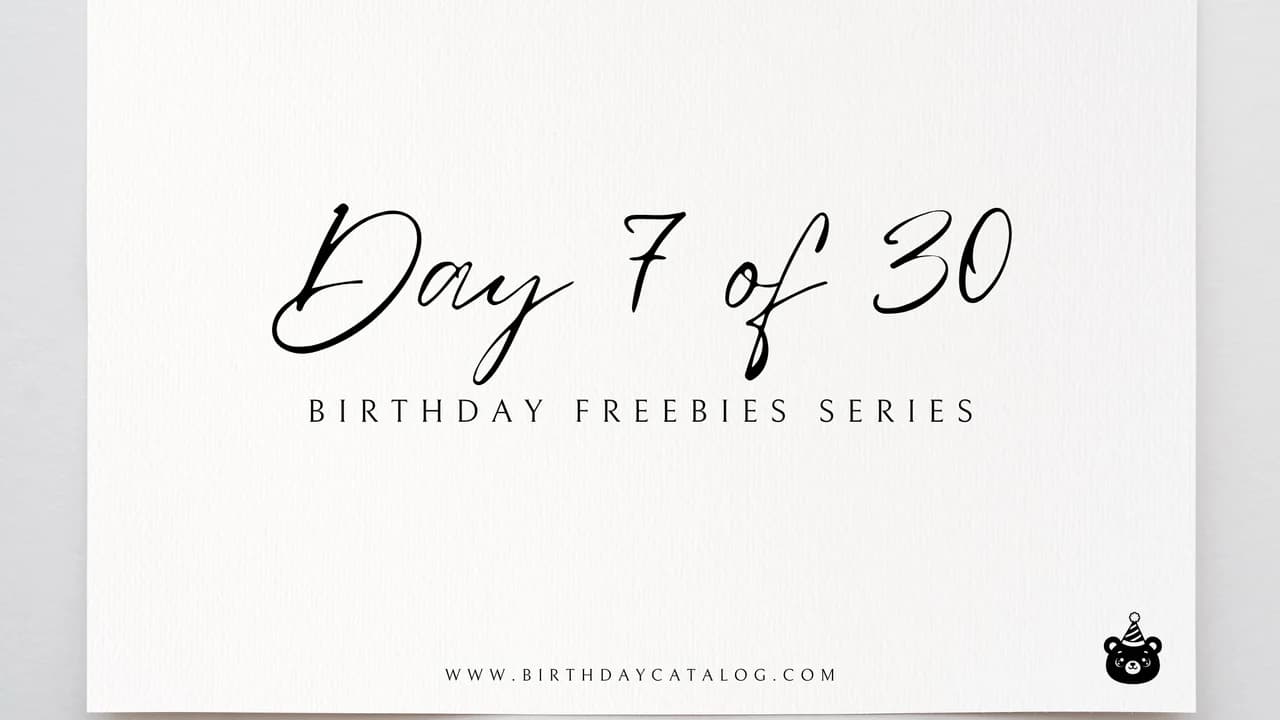 Day 7 Birthday Freebies (2026): Aveda, First Watch & a Boutique Gift