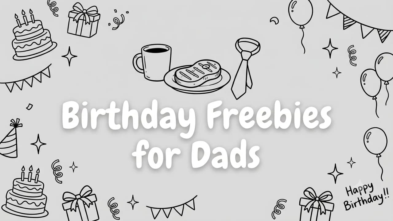 Birthday Freebies for Dads (2026): Free Steak, Coffee, Beer & More