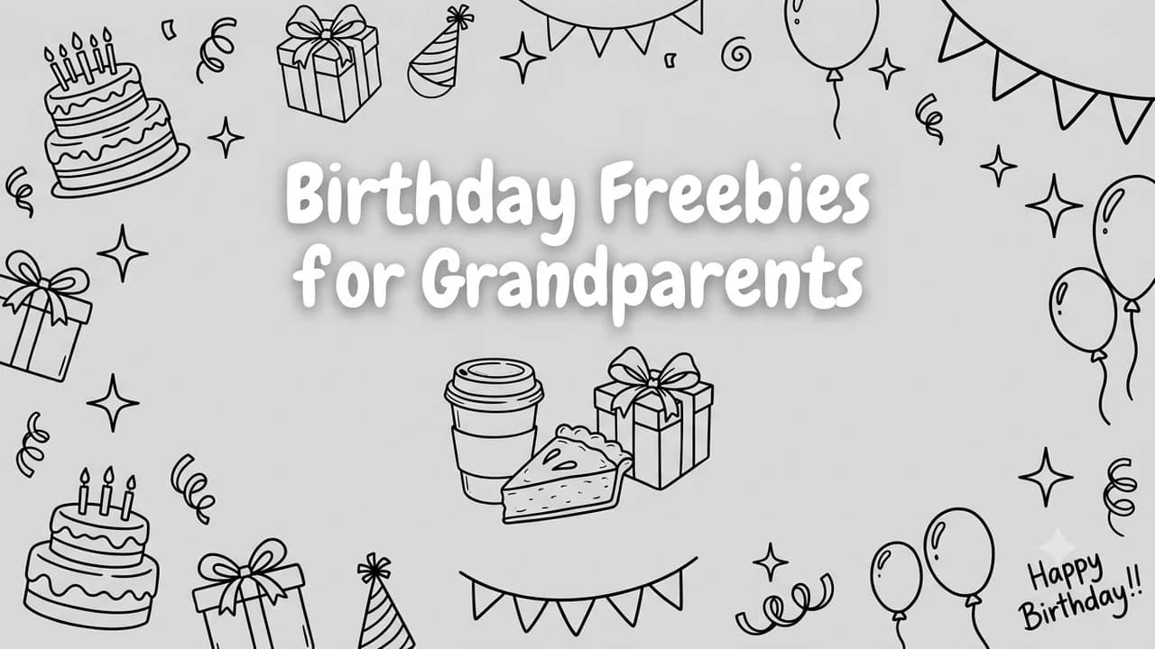 Birthday Freebies for Grandparents (2026): Free Meals, Coffee & More
