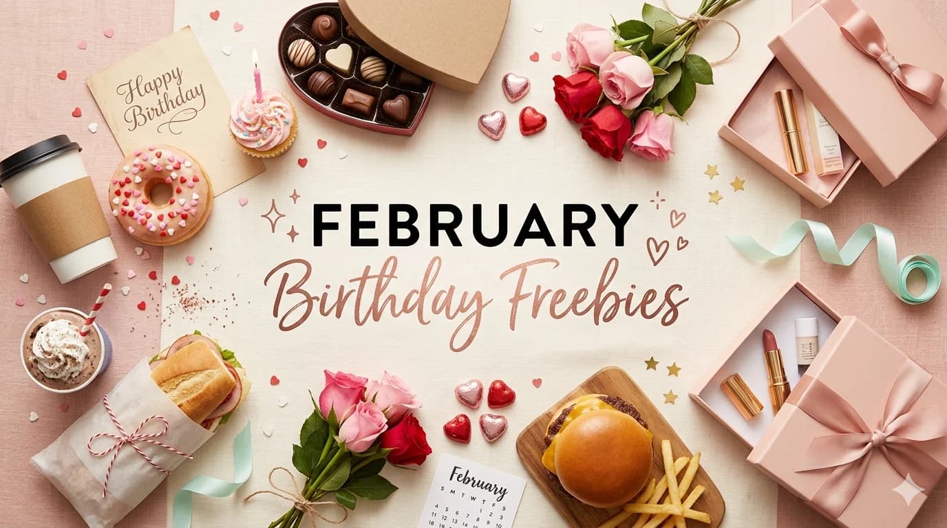 Best February Birthday Freebies in 2026 (Complete Guide + Free Food)