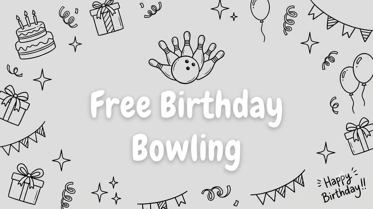 Free Birthday Bowling & Alley Deals (2026)
