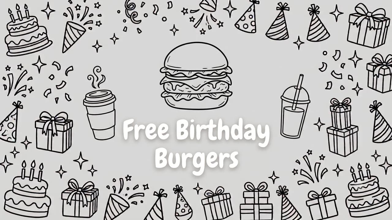 Free Birthday Burgers: 37 Ways to Celebrate (2026)