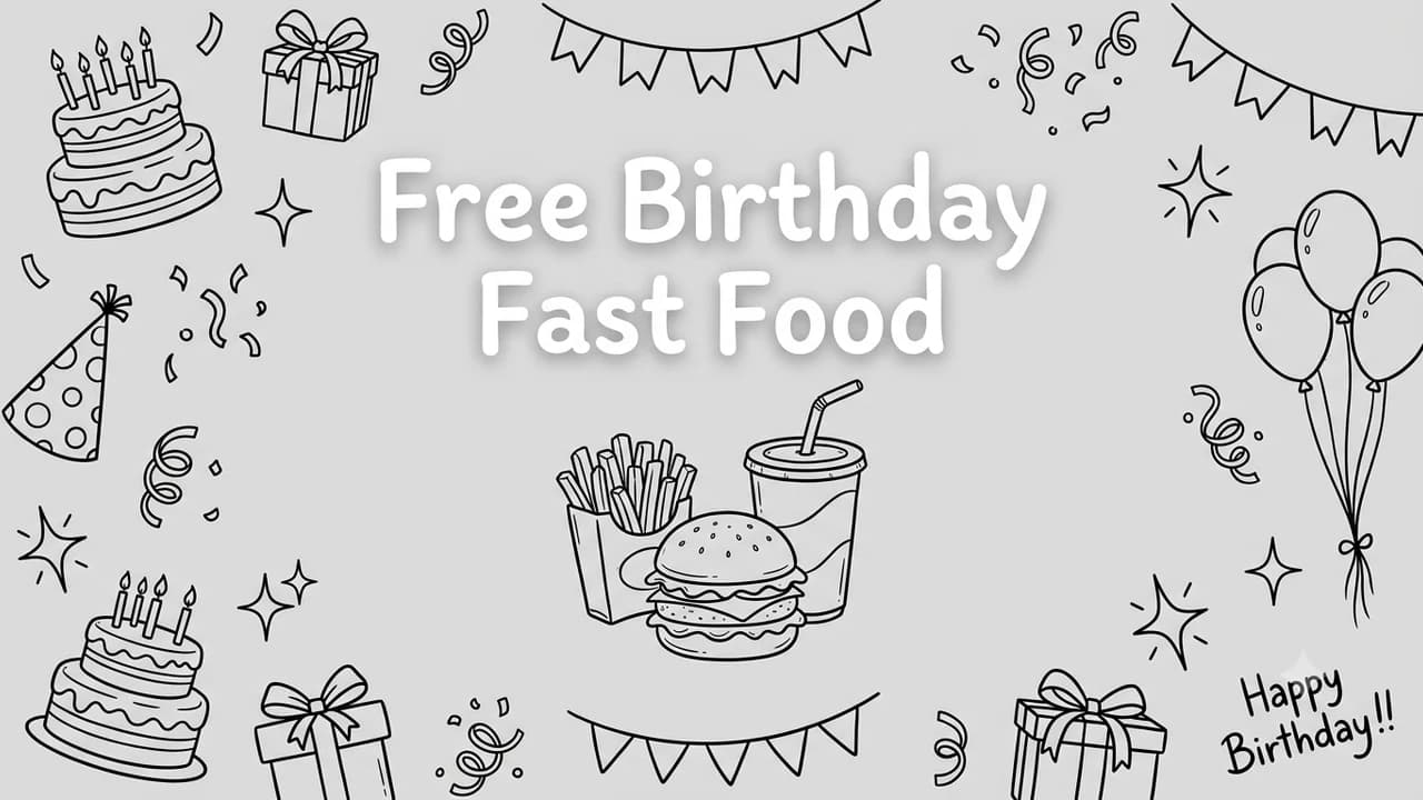 Free Birthday Fast Food: 30+ Ways to Celebrate (2026)