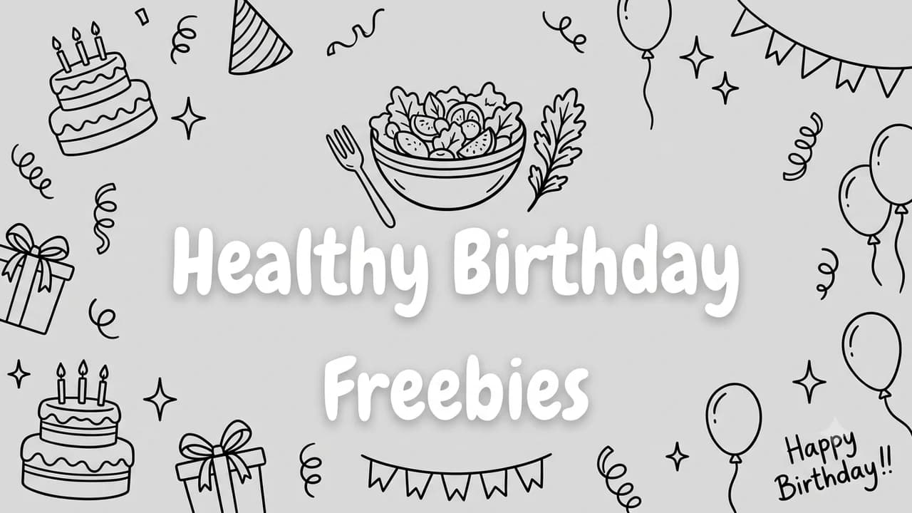 Healthy Birthday Freebies: Free Salads, Bowls & Better-For-You Eats: 18 Ways to Celebrate (2026)
