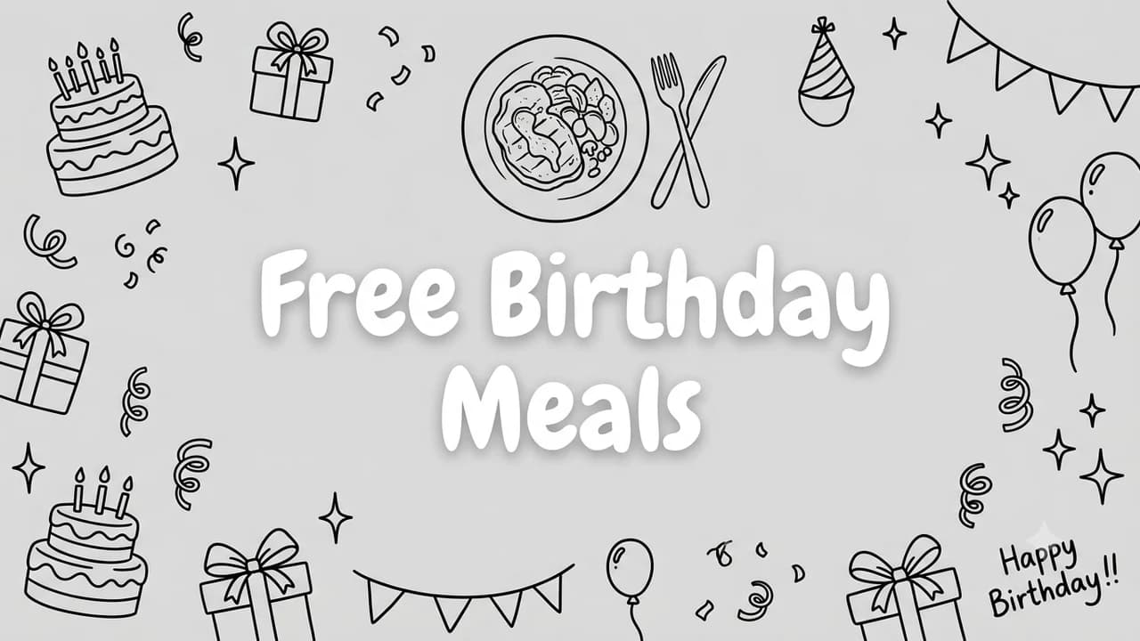 Free Birthday Meals: Where to Get a Full Free Meal: 52 Ways to Celebrate (2026)