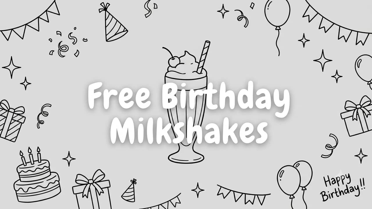 Free Birthday Milkshakes & Malts (2026)