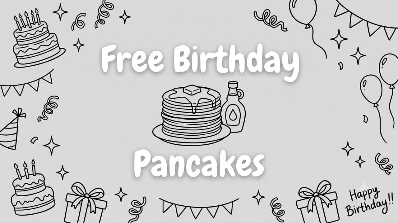 Free Birthday Pancakes & Breakfast Stacks (2026)