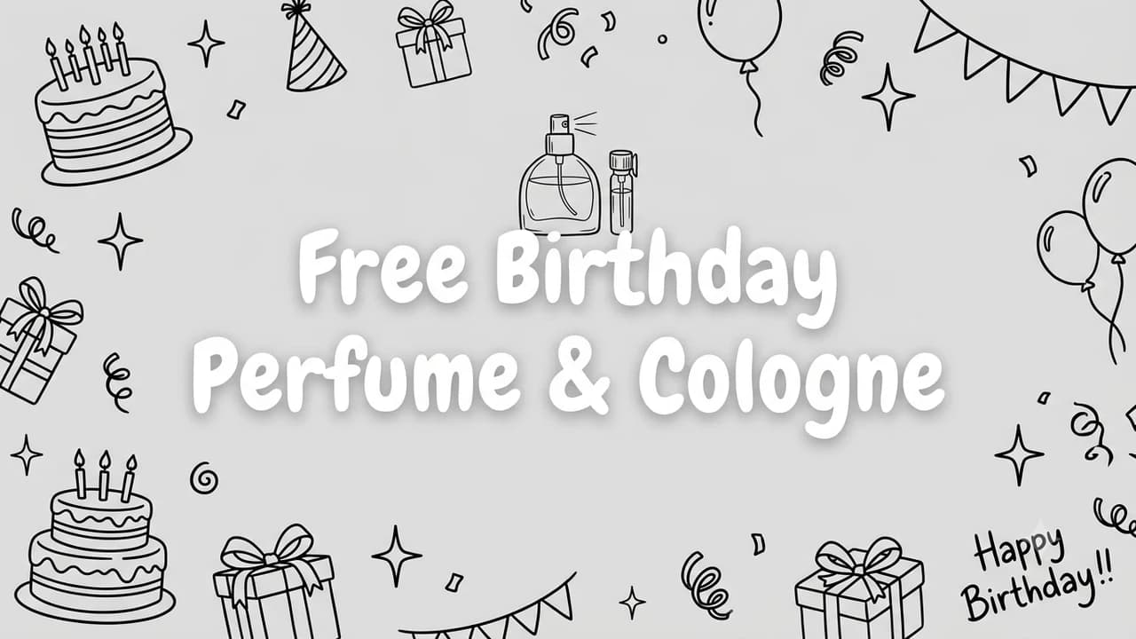 Free Birthday Perfume & Cologne Samples (2026)