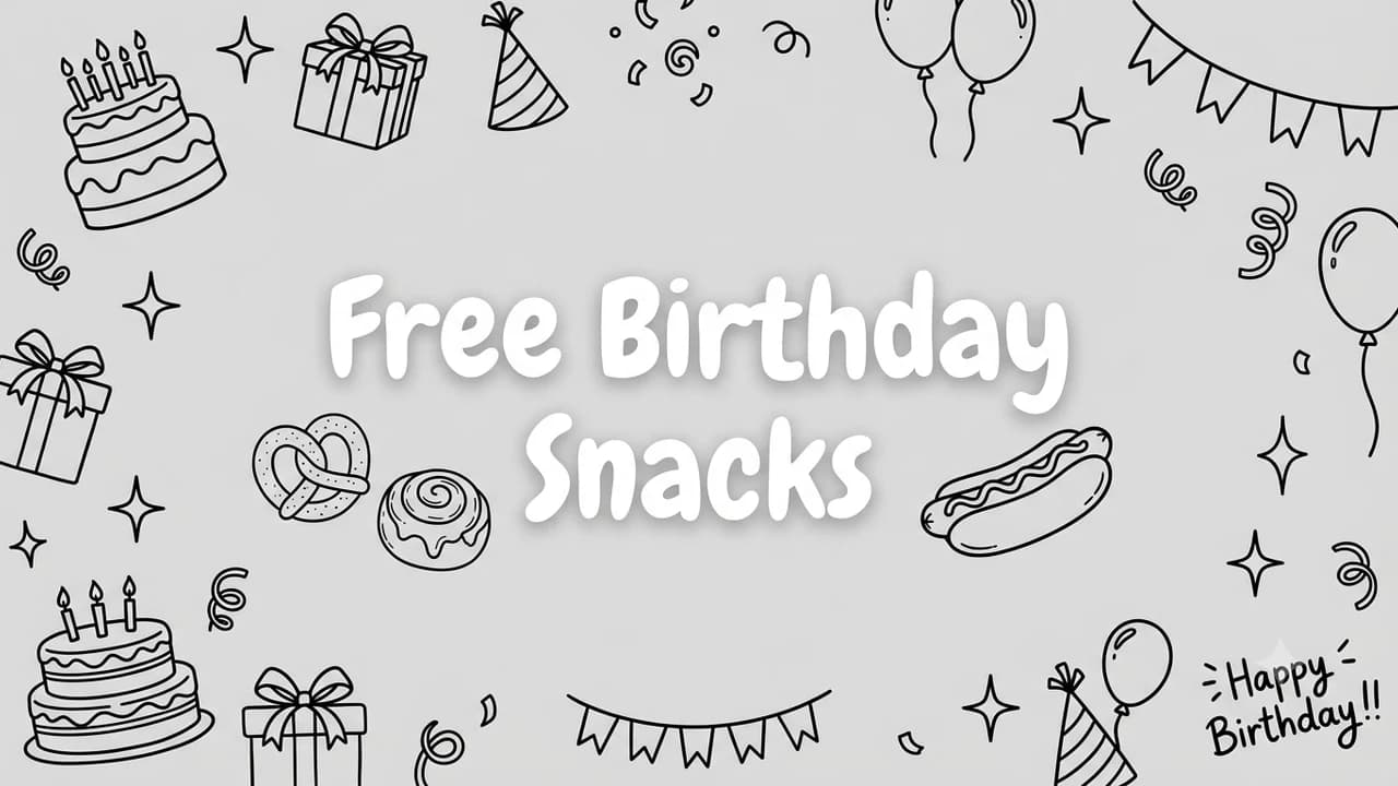 Free Birthday Snacks: Pretzels, Hot Dogs & More: 11 Ways to Celebrate (2026)