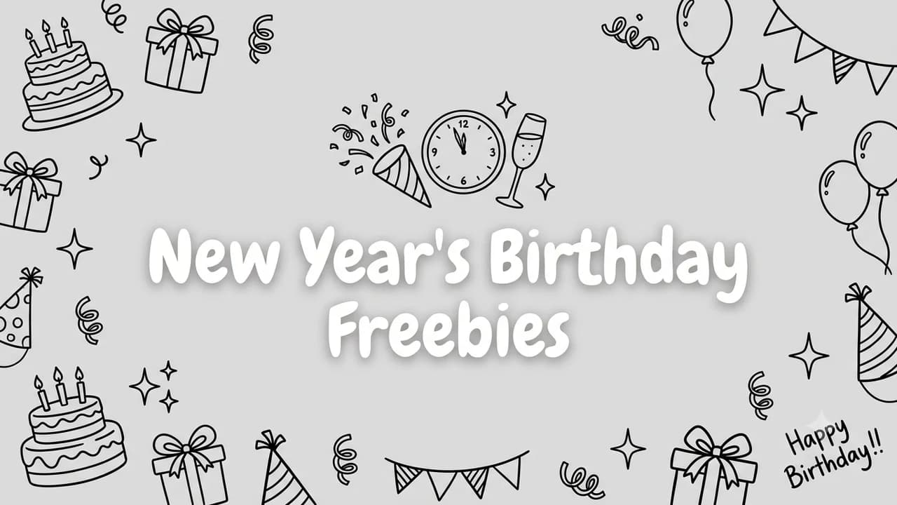 New Year's Birthday Freebies for January Babies (2026)