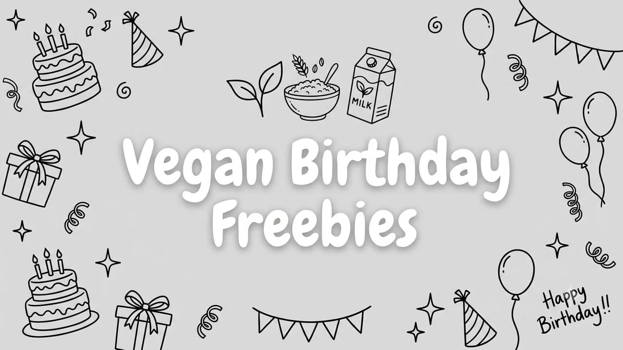 Vegan & Vegetarian Birthday Freebies (2026): Free Plant-Based Treats