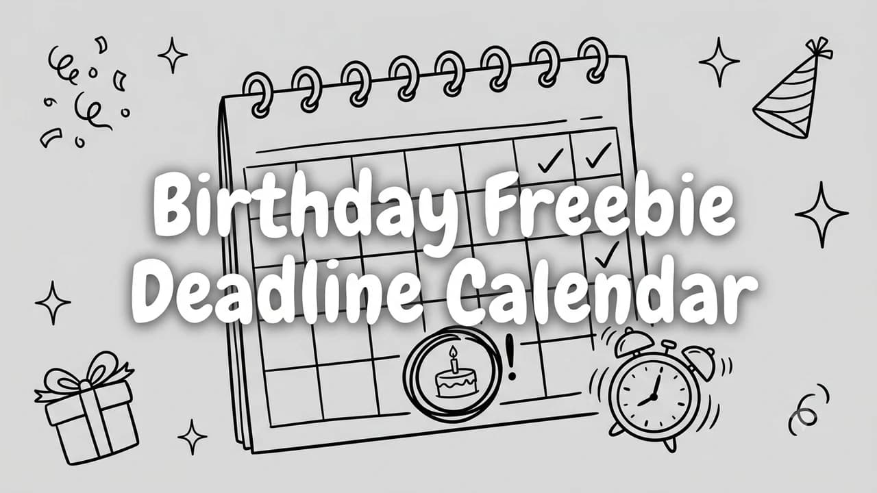 When to Sign Up for Birthday Freebies: Deadline Calendar for the Top 50 Brands (2026)