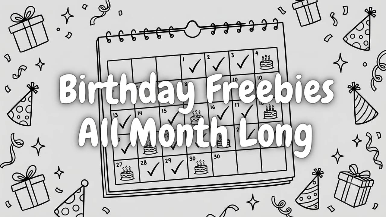 Birthday Freebies That Last All Month: 368 Ways to Celebrate (2026)