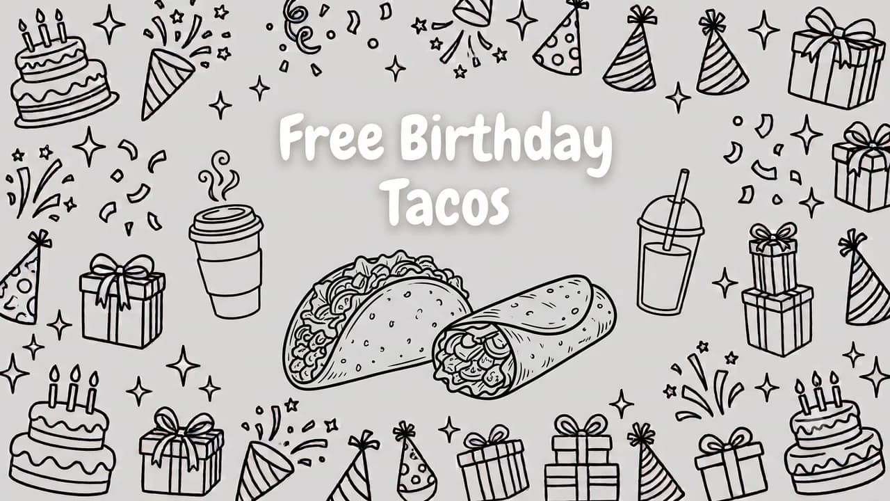 Free Birthday Tacos & Mexican Food: 39 Ways to Celebrate (2026)