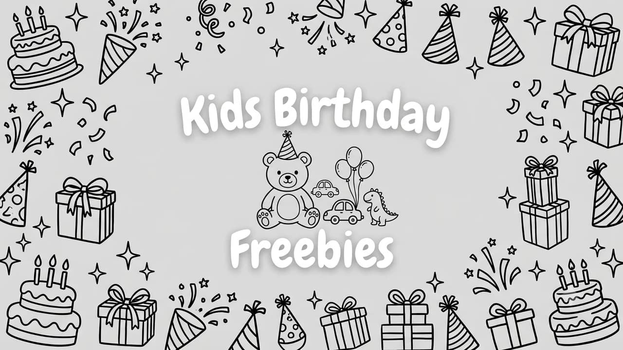Kids Birthday Freebies: 13 Ways to Celebrate (2026)