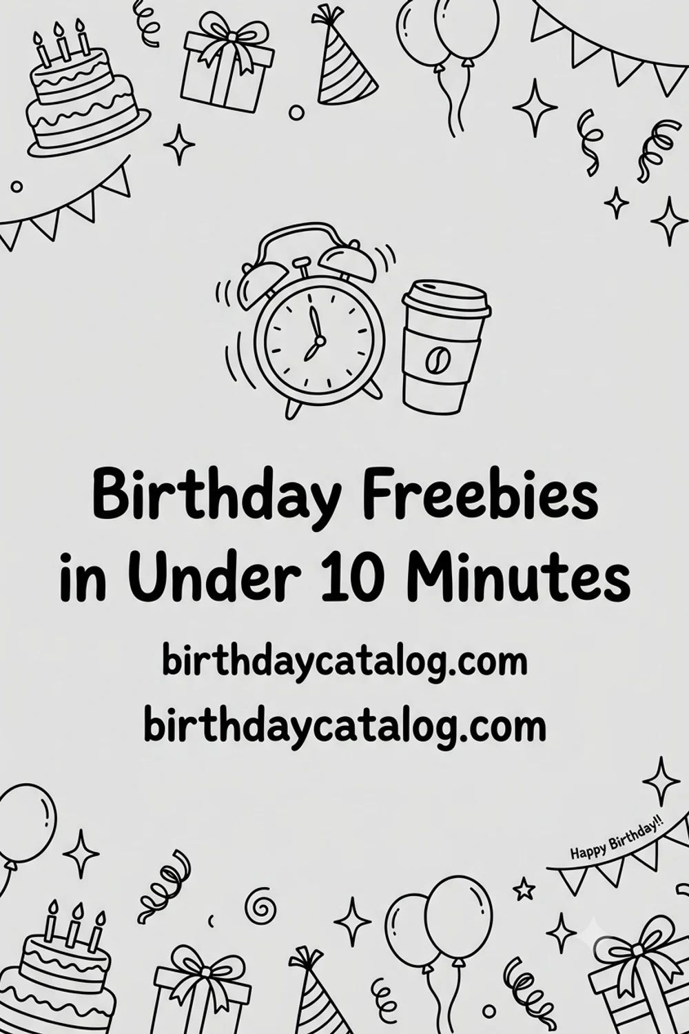 20 Birthday Freebies You Can Get in Under 10 Minutes (2026)
