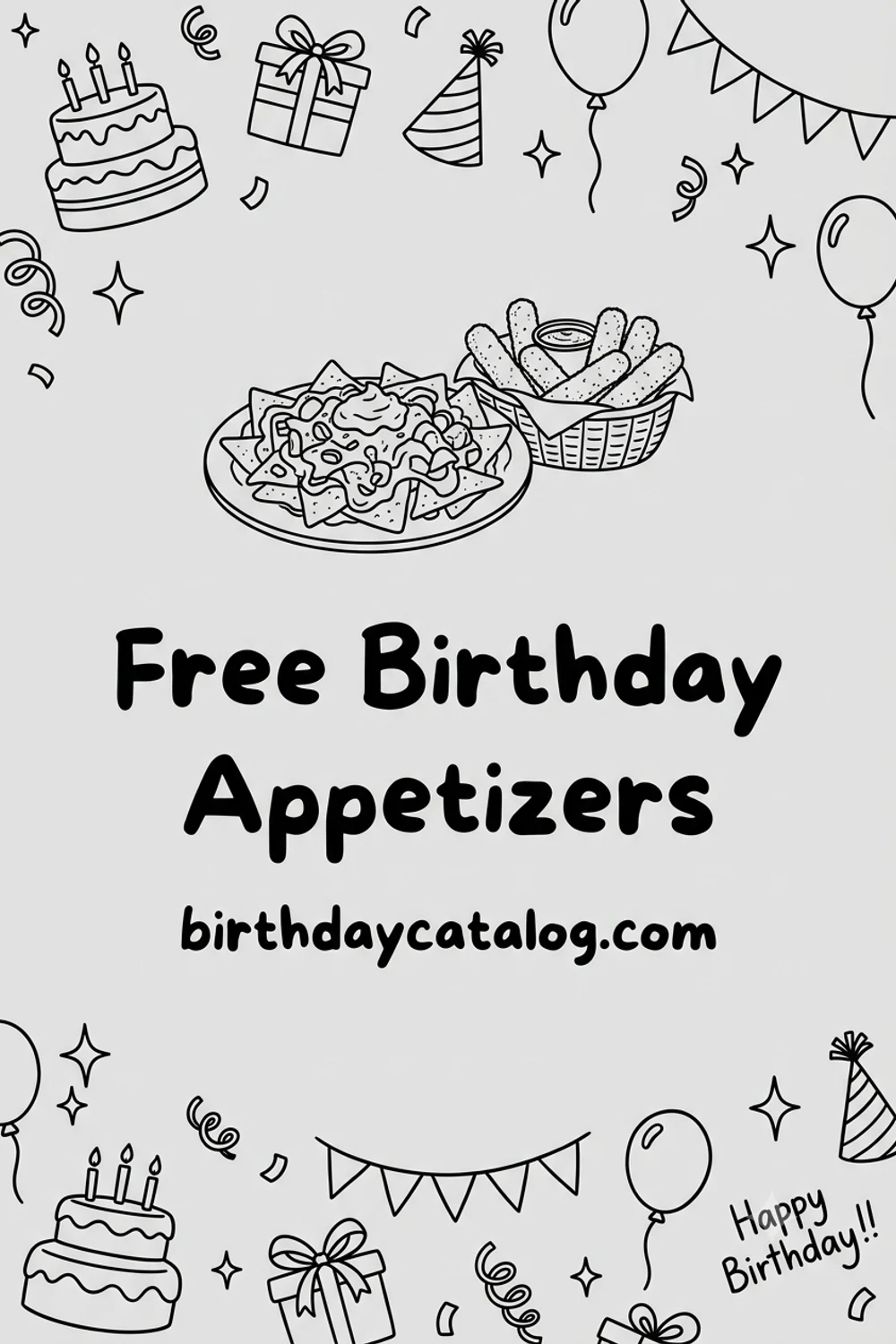 Free Birthday Appetizers & Starters (2026)