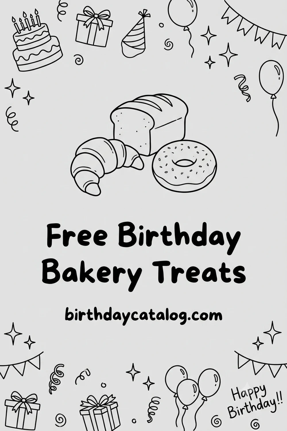 Free Birthday Bakery & Bread Treats (2026)