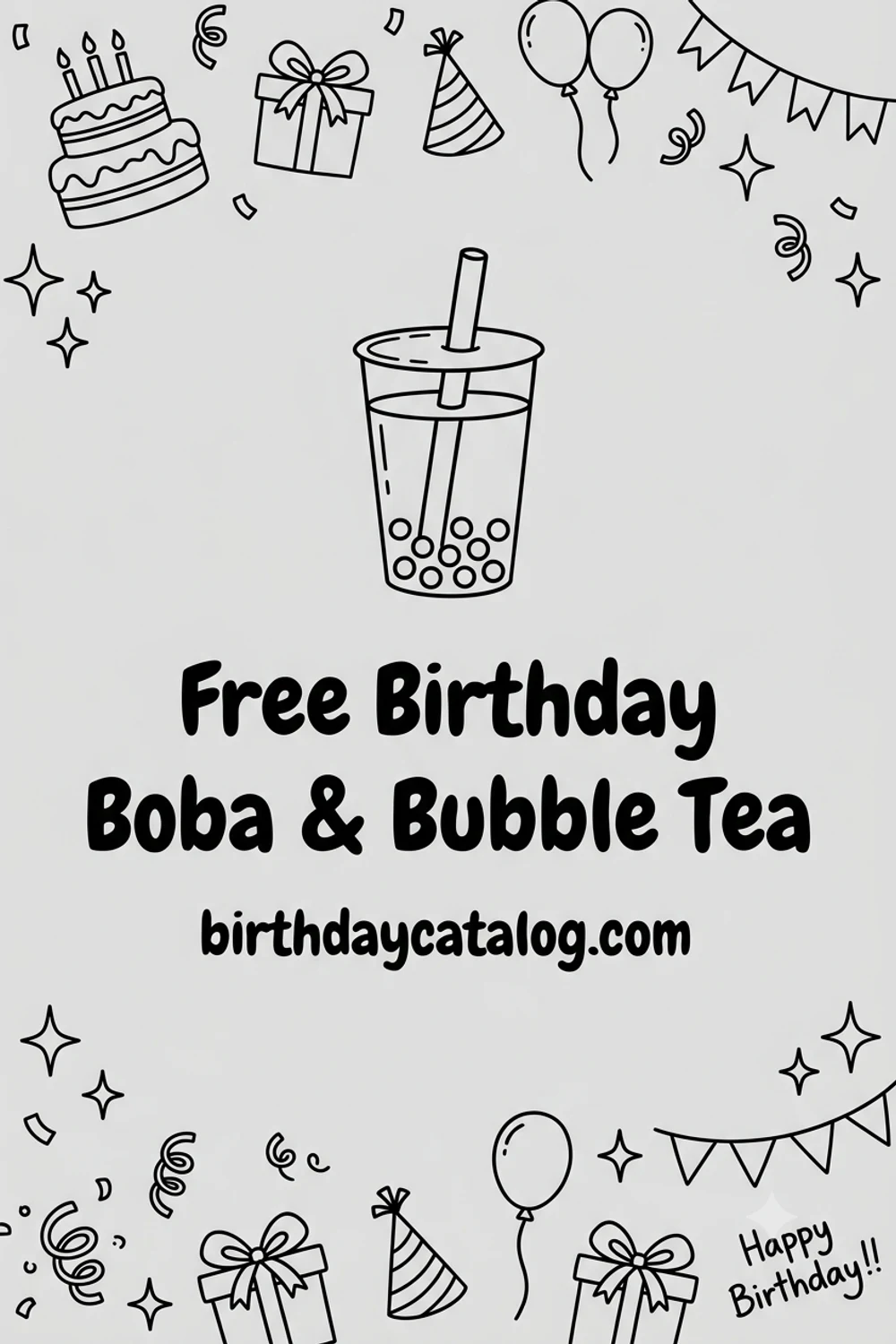 Free Birthday Boba & Bubble Tea (2026)