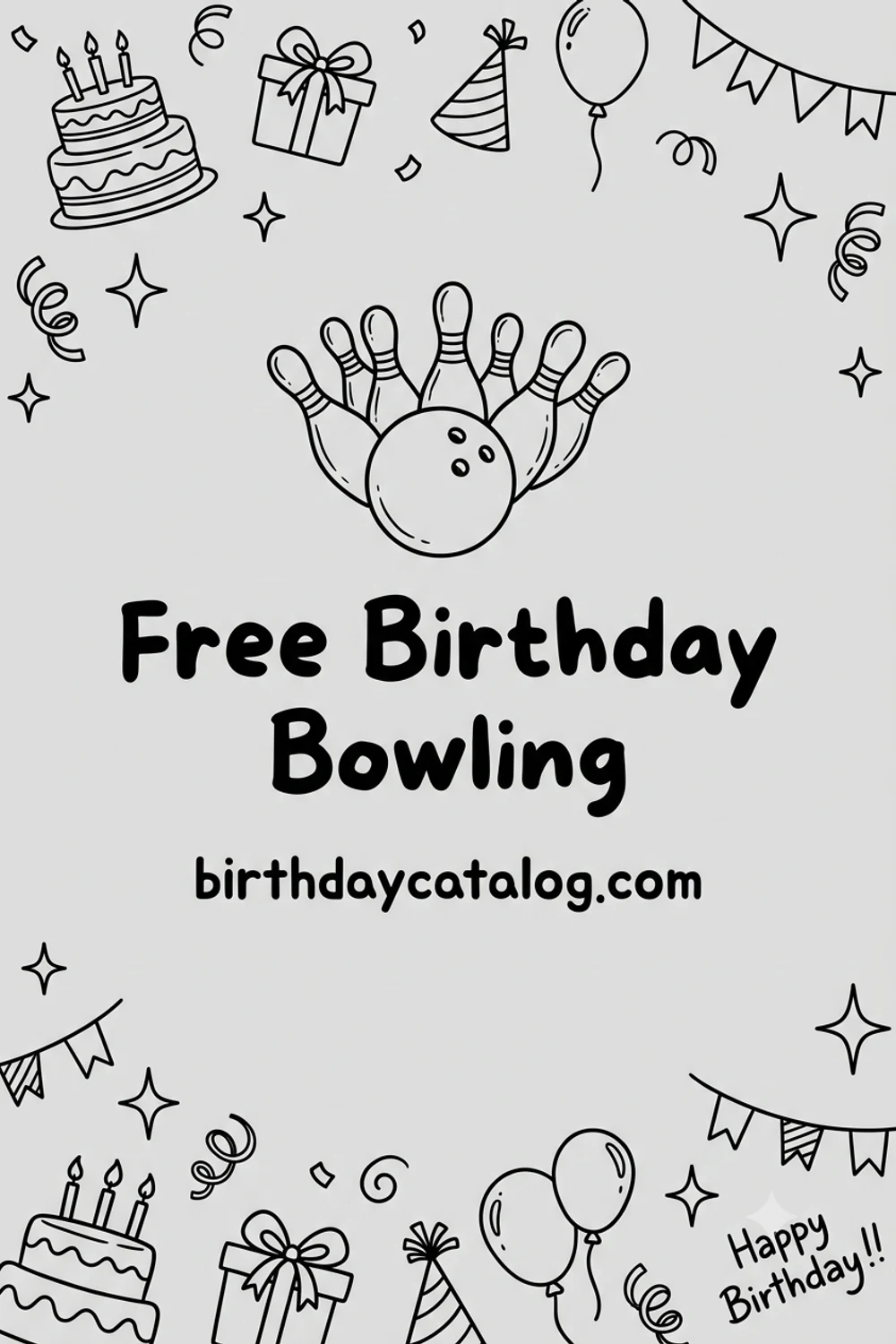 Free Birthday Bowling & Alley Deals (2026)