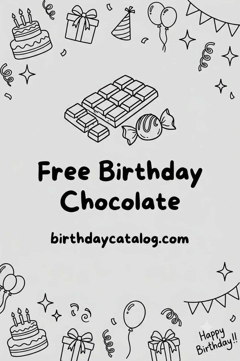Free Birthday Chocolate & Candy (2026)