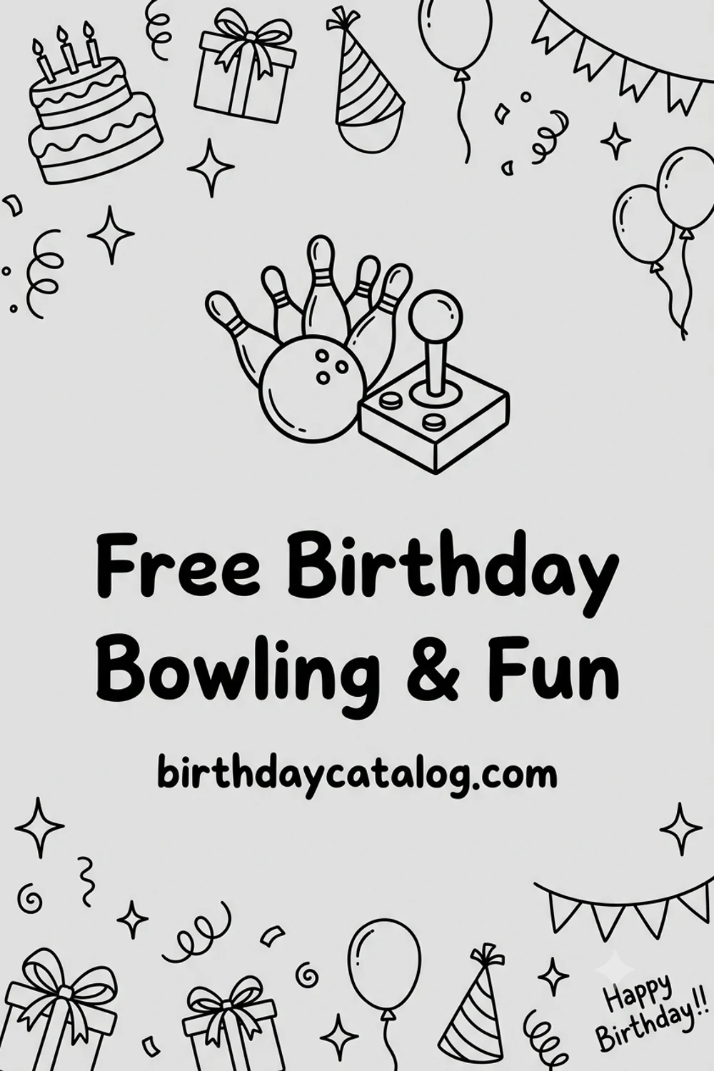 Free Birthday Bowling, Arcades & Family Fun (2026)