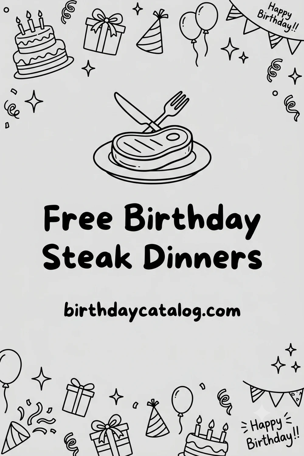 Free Birthday Steak & Steakhouse Dinners (2026)