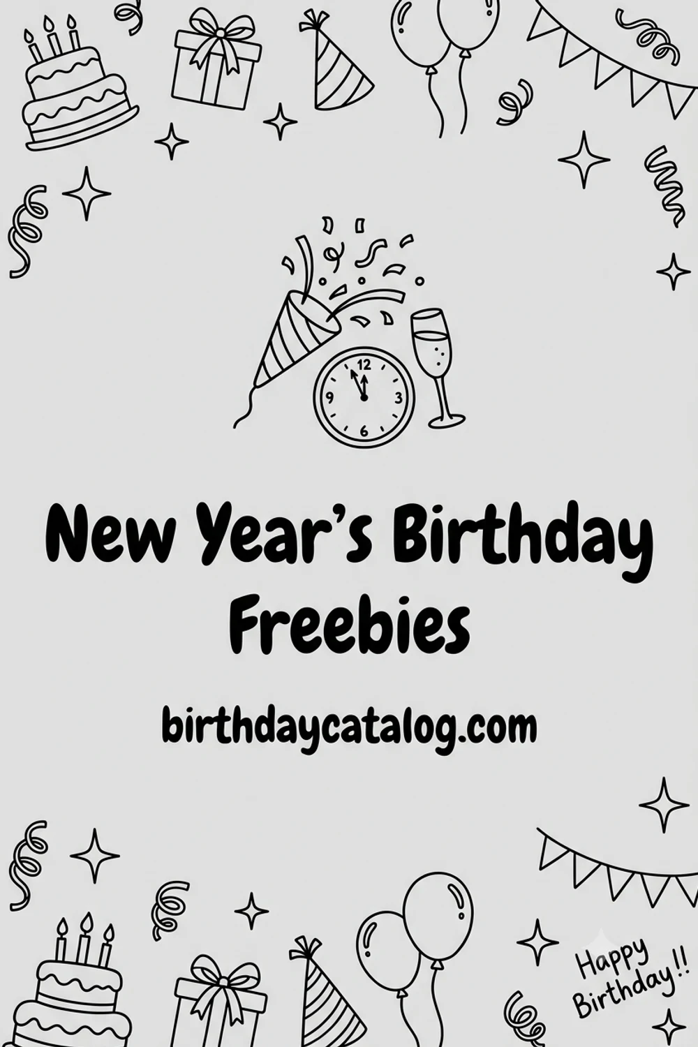 New Year's Birthday Freebies for January Babies (2026)