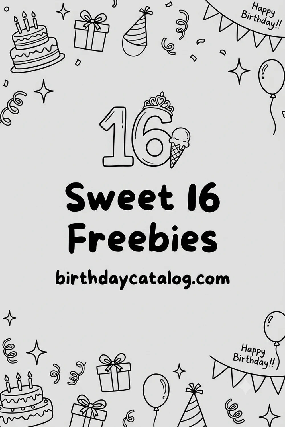 Sweet 16 Birthday Freebies (2026)