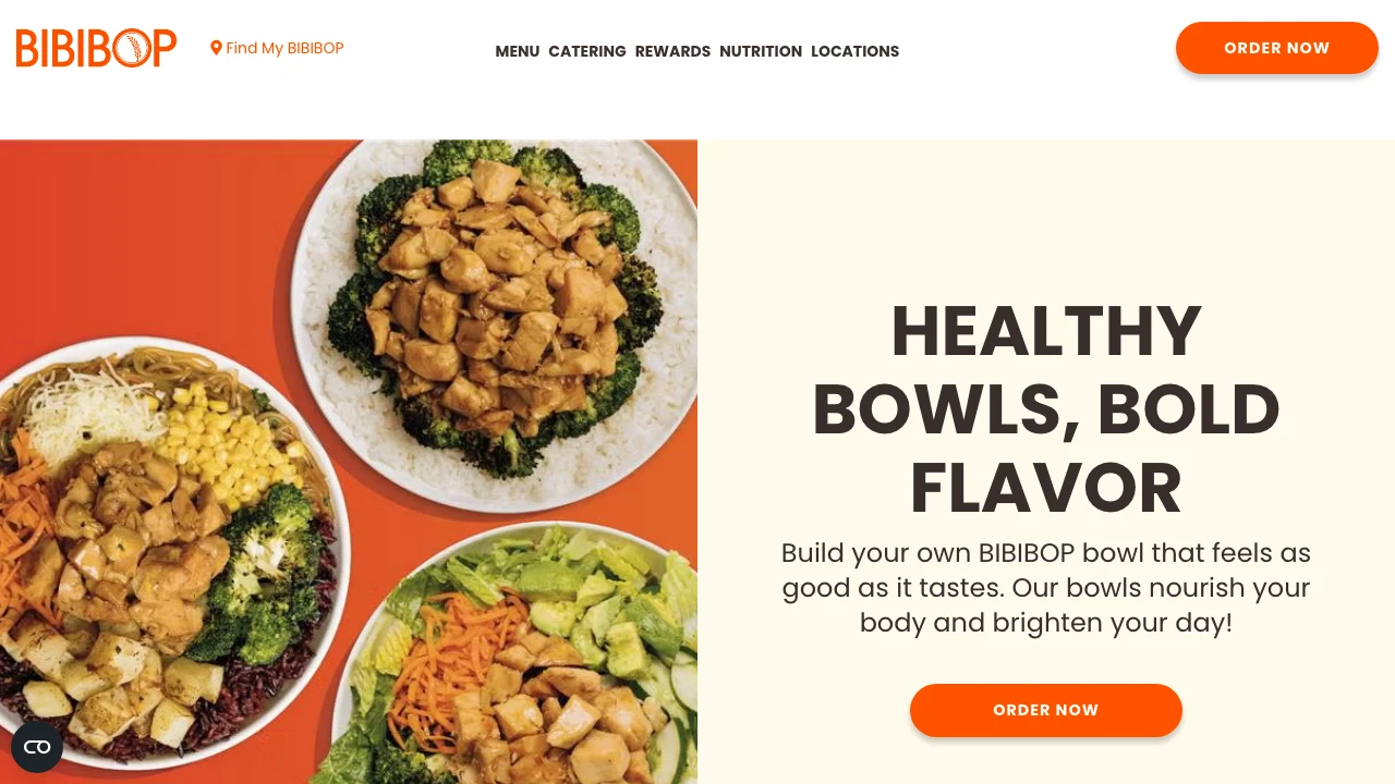 Screenshot of BIBIBOP website