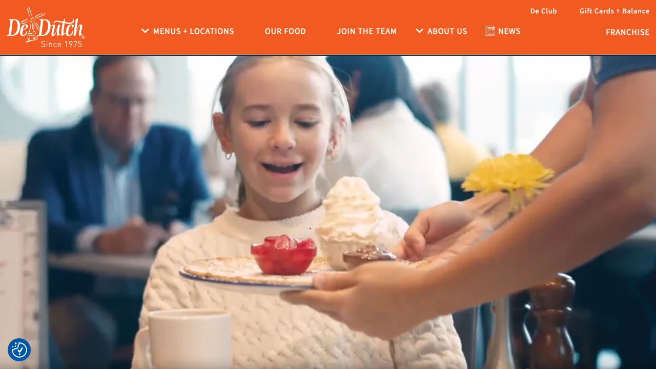 Screenshot of De Dutch website
