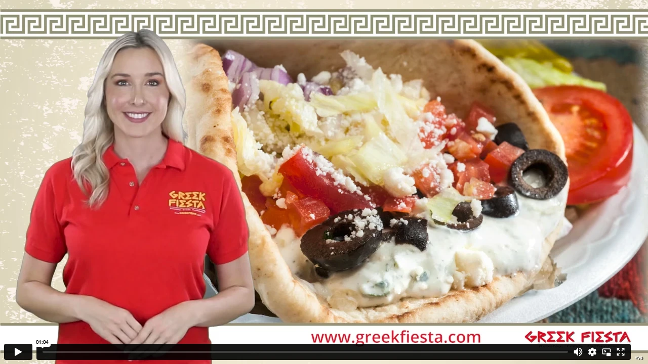 Screenshot of Greek Fiesta website