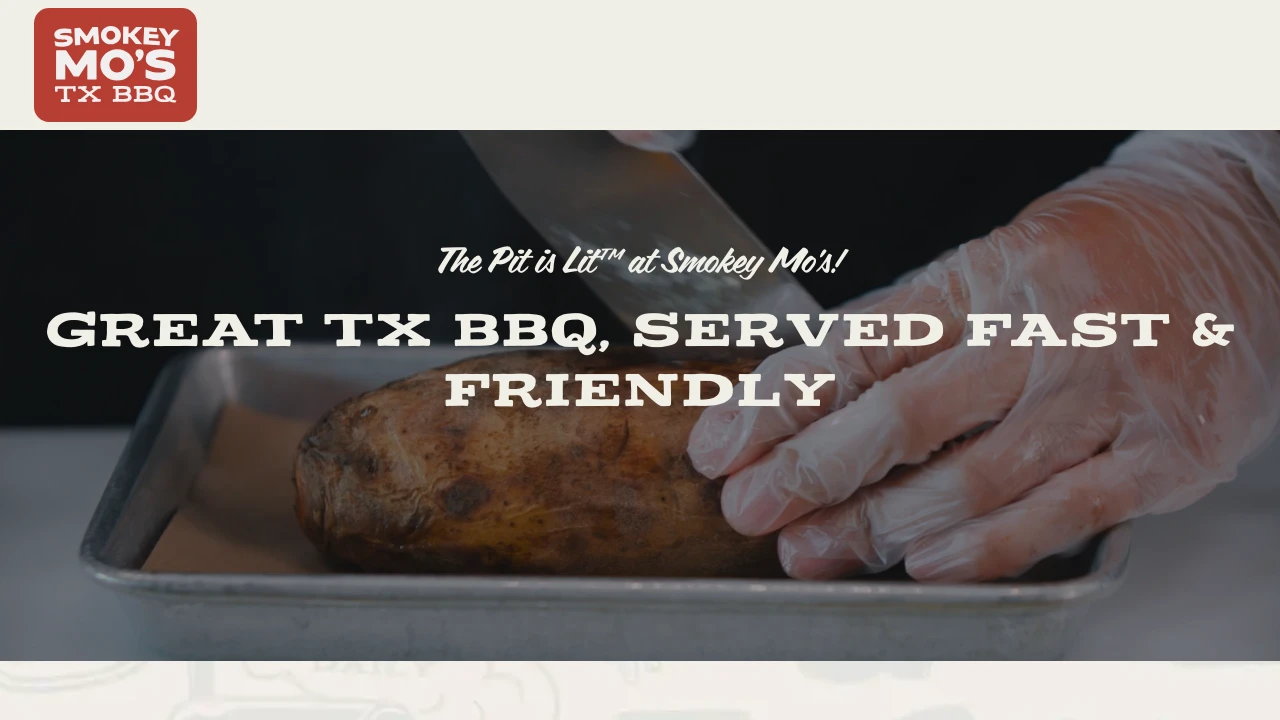 Screenshot of Smokey Mo's BBQ website